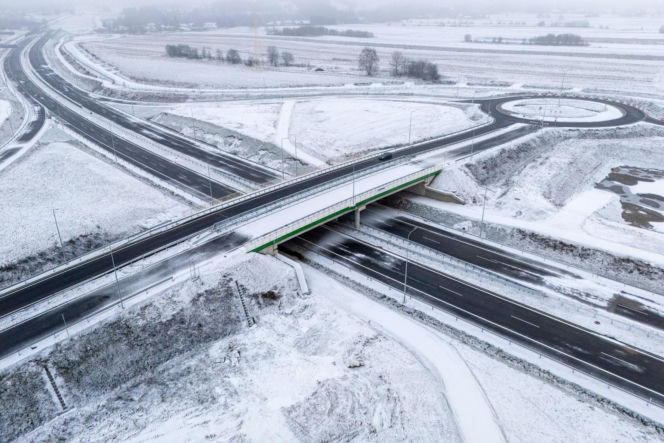 Trudne warunki drogowe w Polsce