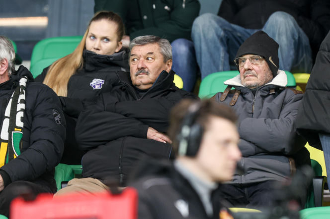 GKS Katowice - Widzew Łódź, zdjęcia kibiców z meczu 20. kolejki PKO BP Ekstraklasy