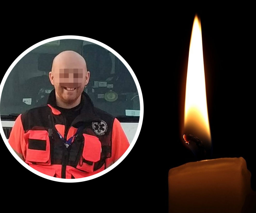 Grzegorz zginął w drodze do pacjenta. Tak żegnają go koledzy ratownicy. WZRUSZAJĄCE