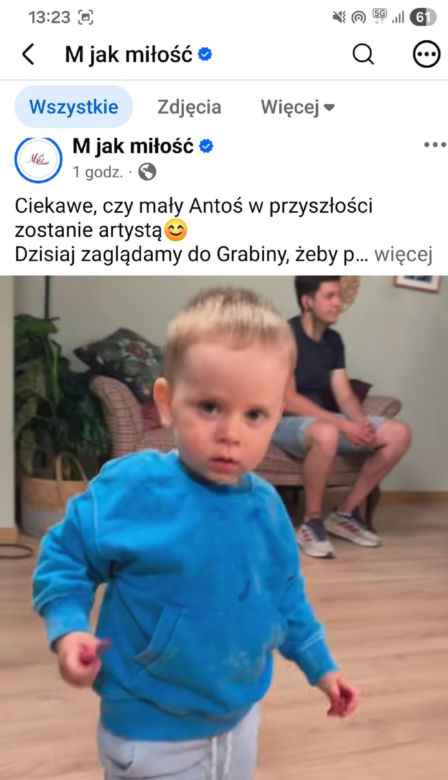 M jak miłość po wakacjach. Antoś (Mikołaj Jankowski)