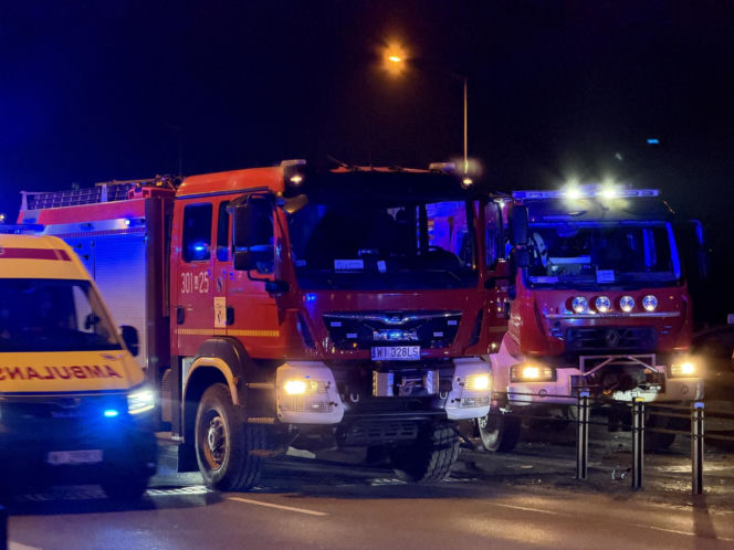 Karambol na moście Grota-Roweckiego