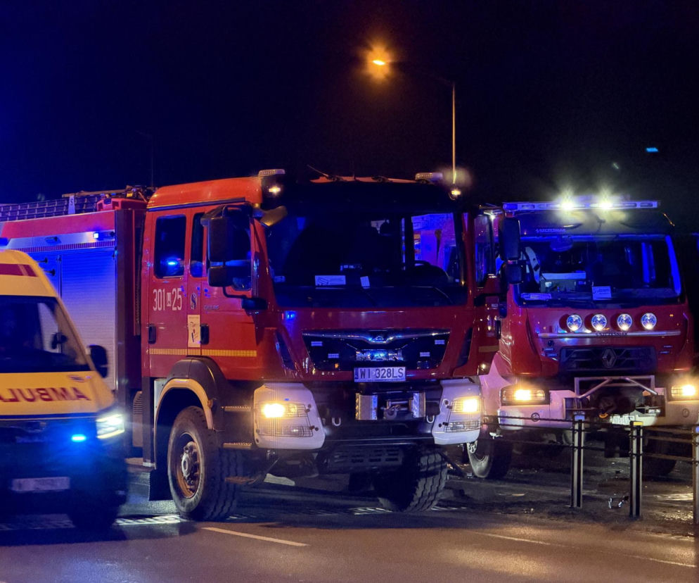 Karambol na obwodnicy Krakowa. Zderzyło się pięć samochodów, autostrada jest całkowicie zablokowana
