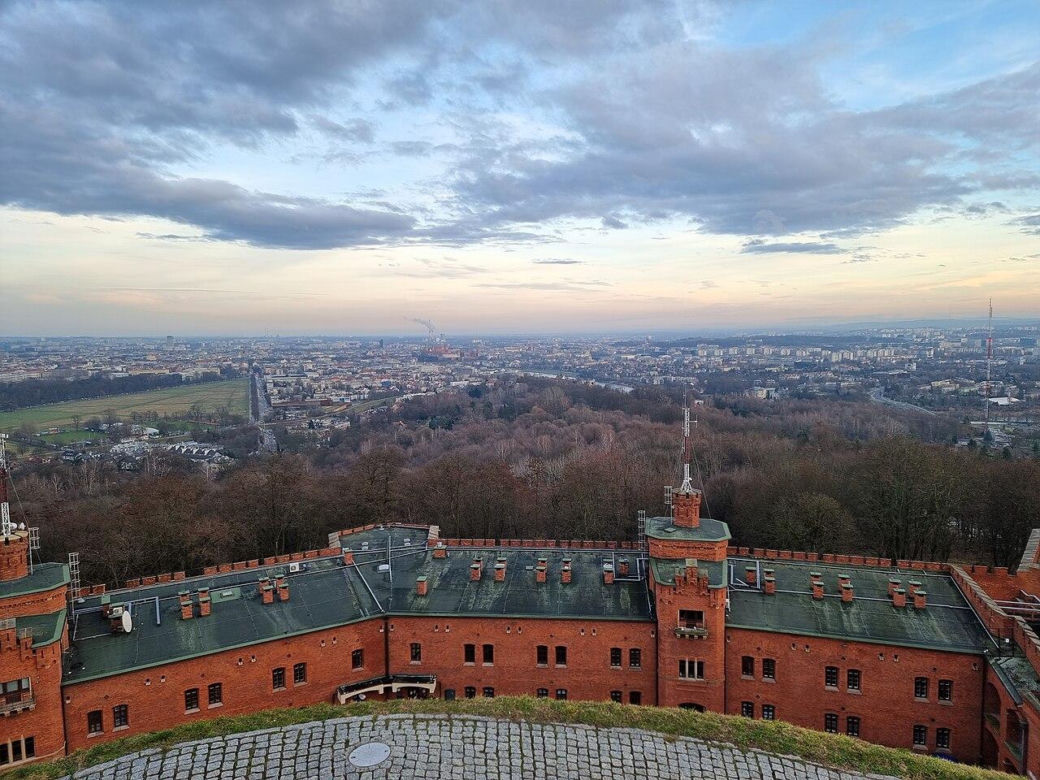 Widok z kopca Kościuszki - 2023 r.