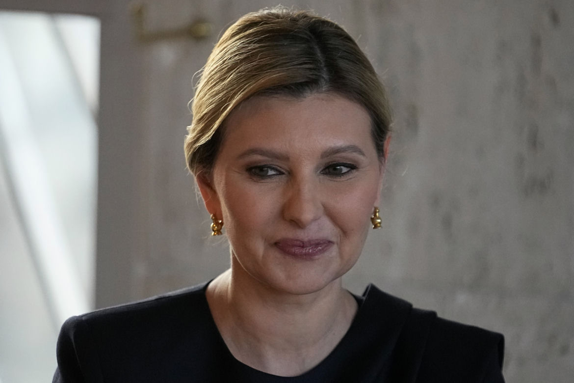 Tak wojna zmieniła twarz Ołeny Zełenskiej 