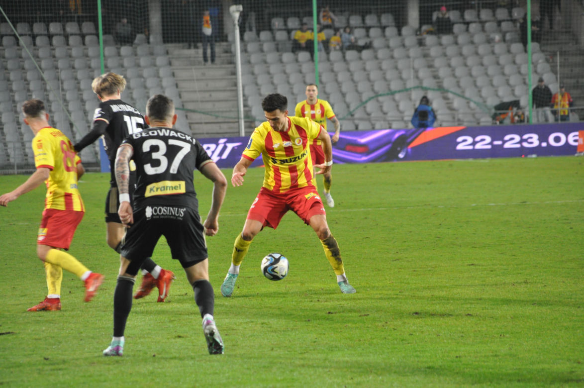 Korona Kielce - ŁKS Łódź w PKO BP Ekstraklasie. Zdjęcia z meczu