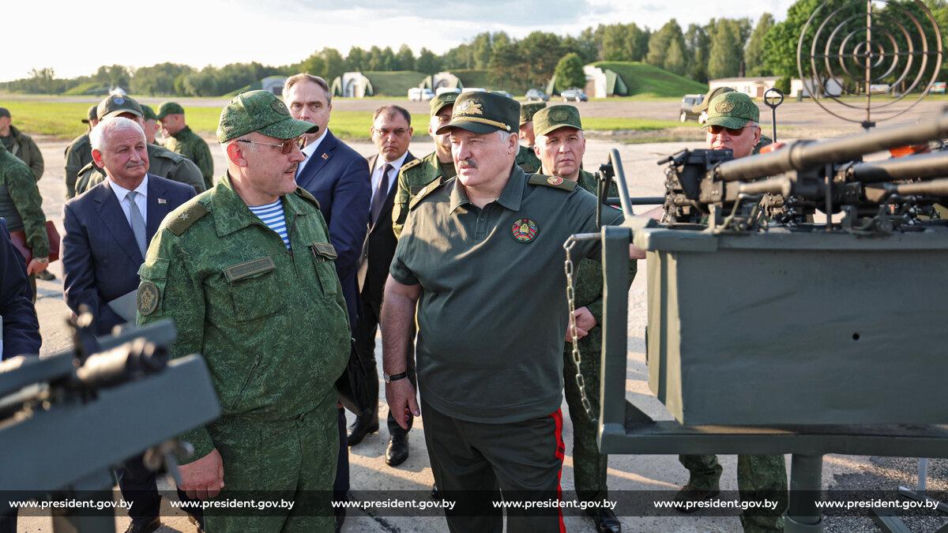 Prezydent Białorusi Aleksandr Łukaszenko 