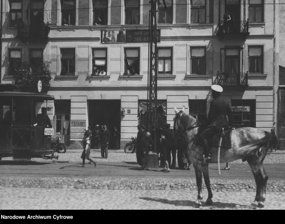 Warszawa. Ulica Okopowa