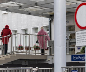 Grażyna Szapołowska w  szpitalu