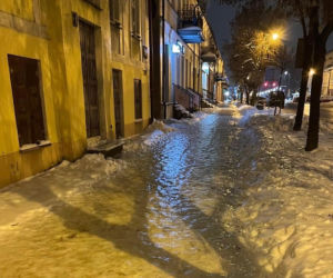 Alert RCB dla całęgo woj. podlaskiego. IMGW ostrzega przed opadami marznącymi i gołoledzią