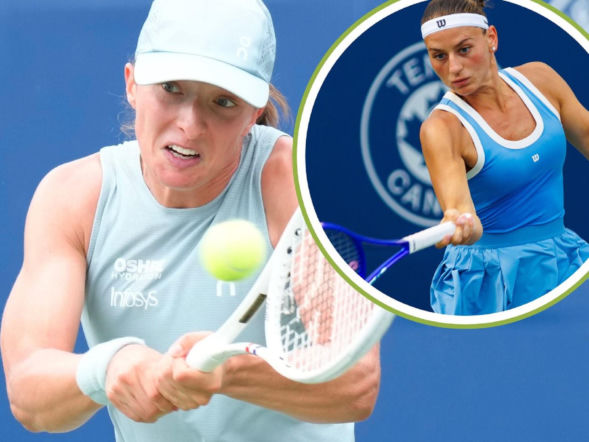 Iga Świątek - Marta Kostiuk RELACJA NA ŻYWO z WTA Toronto [WYNIK]