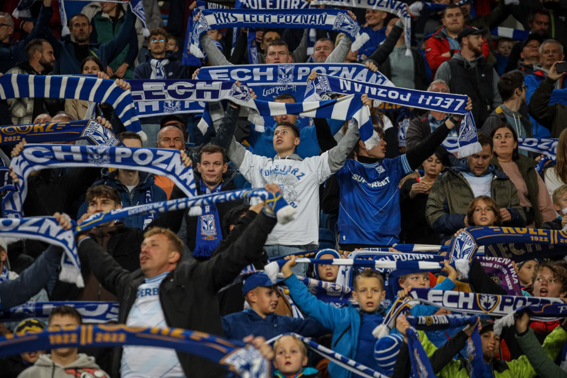 Lech Poznań - Puszcza Niepołomice. Tak bawili się kibice