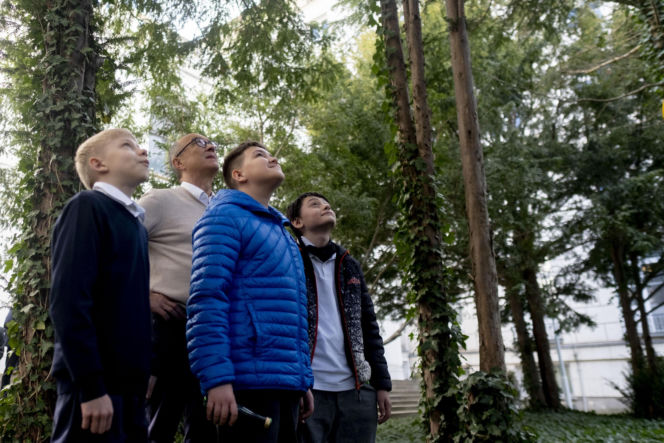Włodzimierz Czarzasty robi budki dla ptaków Sejm/Piotr Tracz