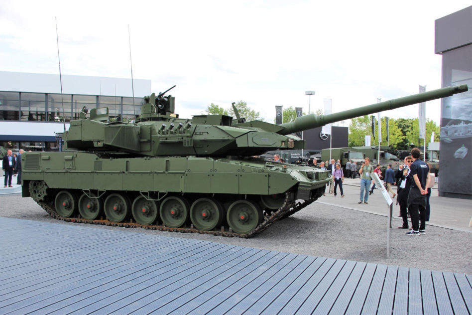 Leopard 2A8 na Eurosatory 2024