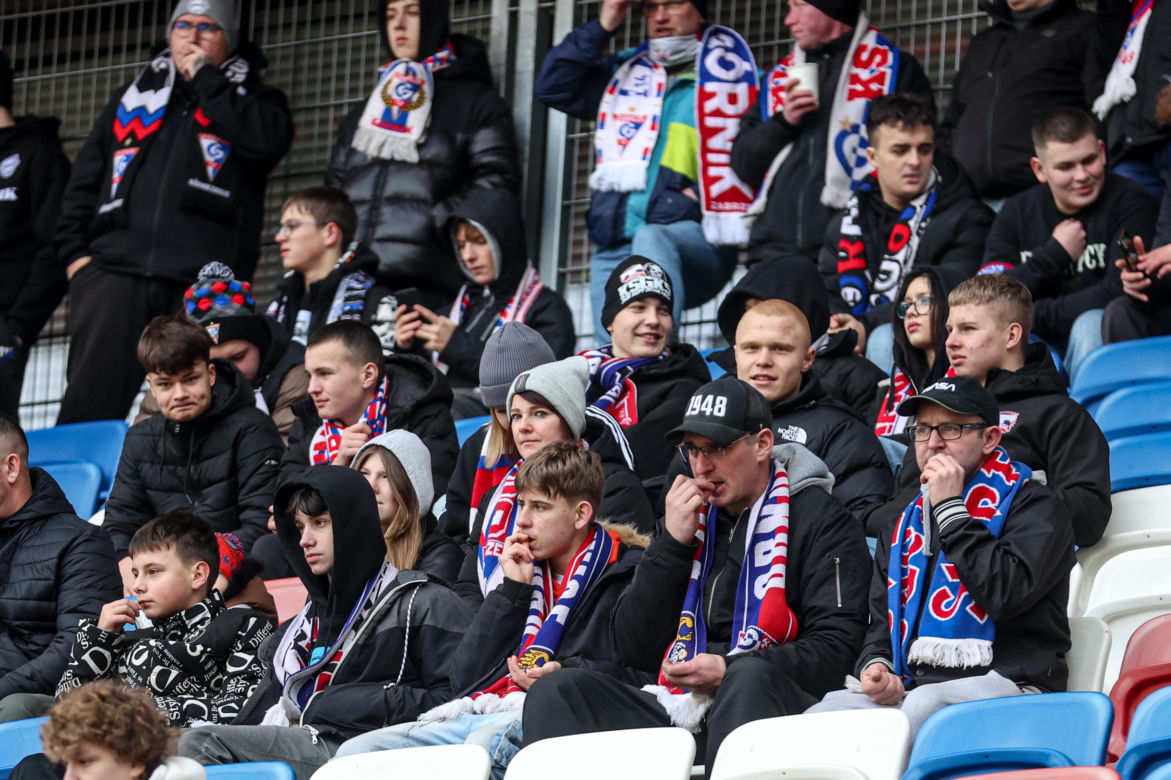 Górnik Zabrze zmierzył się z Puszczą Niepołomice. Na trybunach niemal 15 tys. kibiców