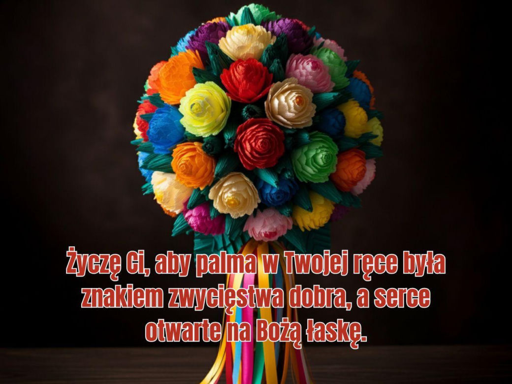 Życzenia i kartki na Niedzielę Palmową