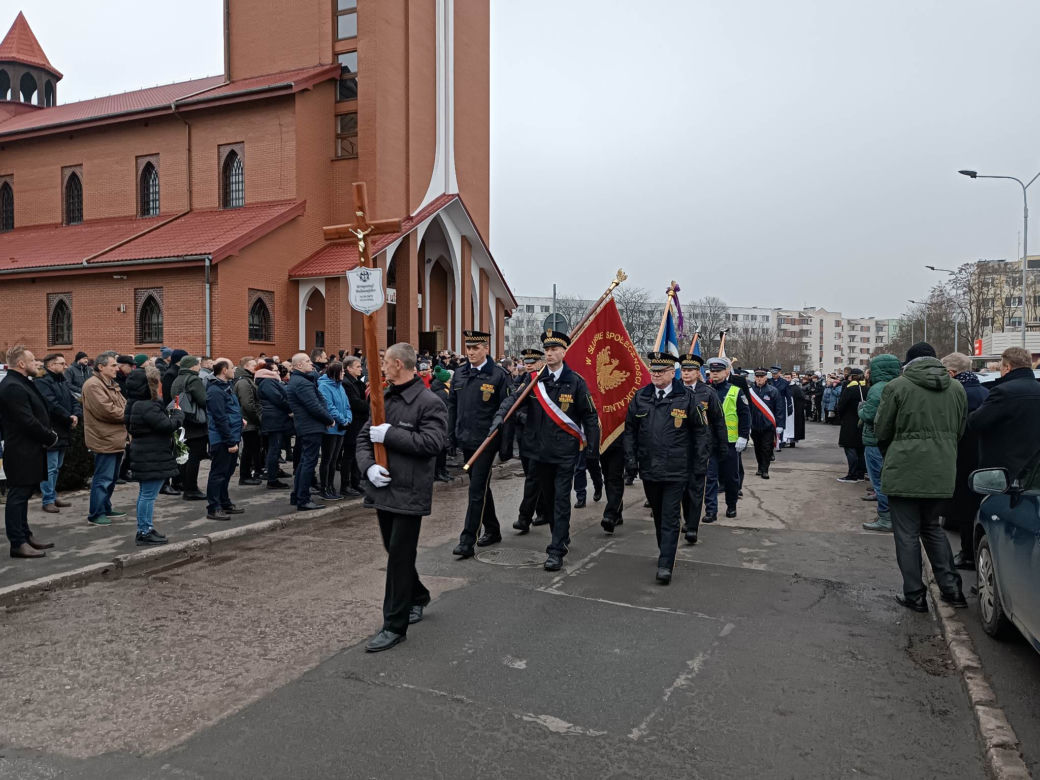 Pogrzeb Krzysztofa Balawejdera, prezesa MPK Wrocław