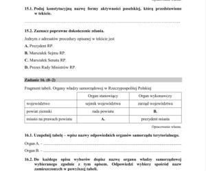 Matura próbna 2020 WOS