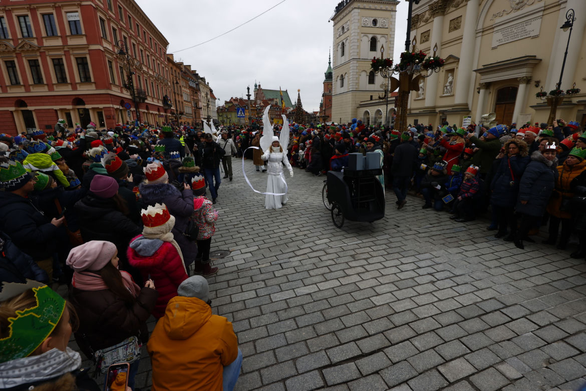 Orszak Trzech Króli 2023 przeszedł przez Warszawę
