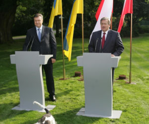 Pieski w Pałacu Prezydenckim