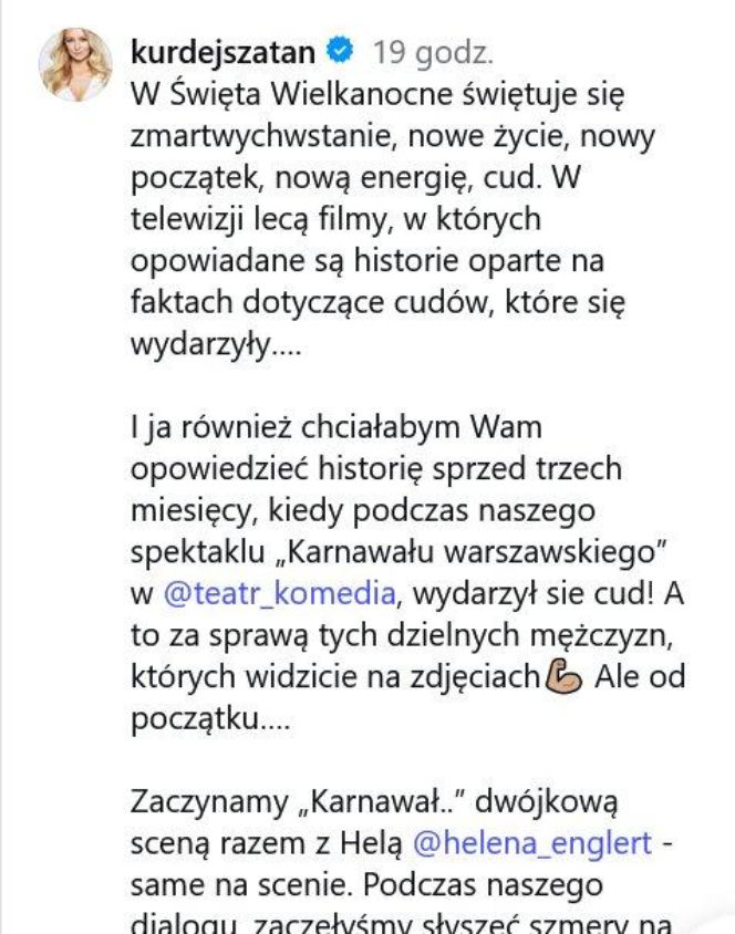 Niepokojące sceny w teatrze! Kurdej-Szatan i strażacy w heroicznym boju o życie