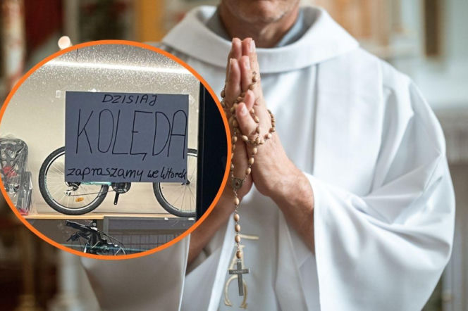 Kolęda w nietypowym wydaniu? Sklep zaskoczył wiernych. Ksiądz opublikował zdjęcie