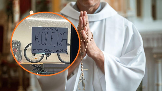 Kolęda w nietypowym wydaniu? Sklep zaskoczył wiernych. Ksiądz opublikował zdjęcie 