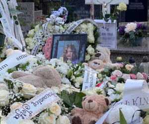 Grób zamordowanej Danusi