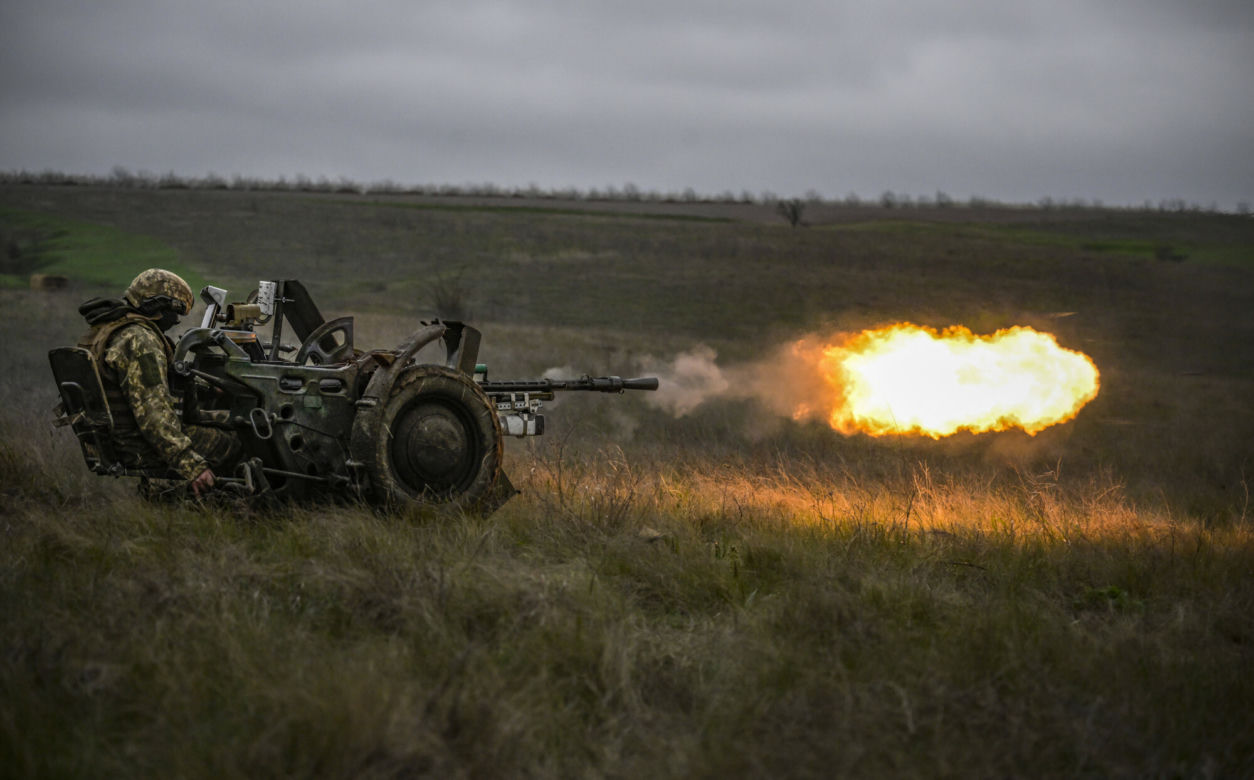 Ukraina ćwiczy przed wiosenną kontrofensywą