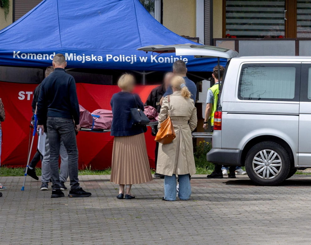 Tragedia w Koninie. Nie żyją 31-latka i małe dziecko