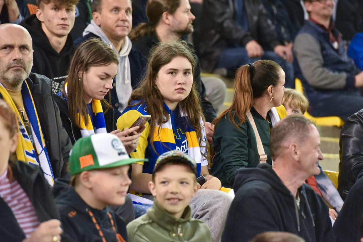 PRES Grupa Deweloperska Toruń - Krono-Plast Włókniarz Częstochowa 47:43, zdjęcia kibiców i zawodników