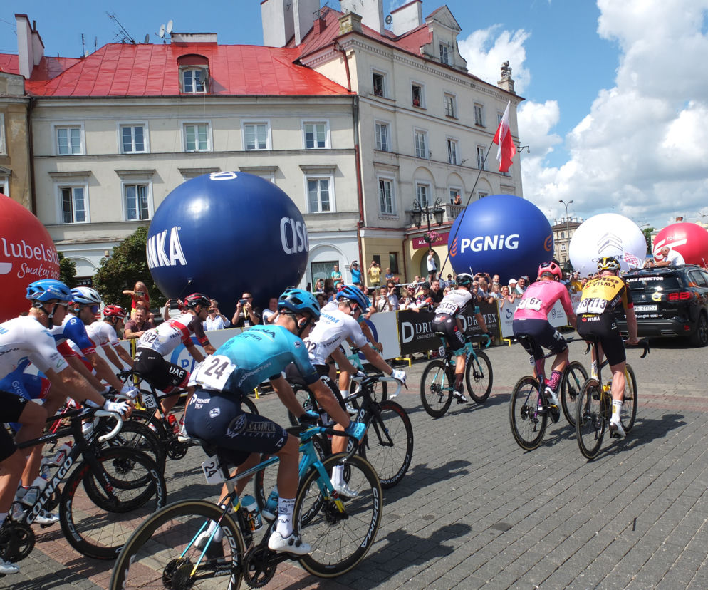 Ruszyli. 78 Tour de Pologne zaczął się na Placu Zamkowym w Lublinie