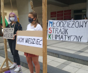 Strajk w Bydgoszczy. Młodzież wykrzyczała swoje niezadowolenie