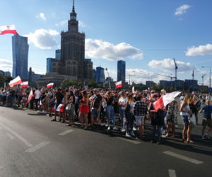  Godzina W 2020 na rondzie Dmowskiego