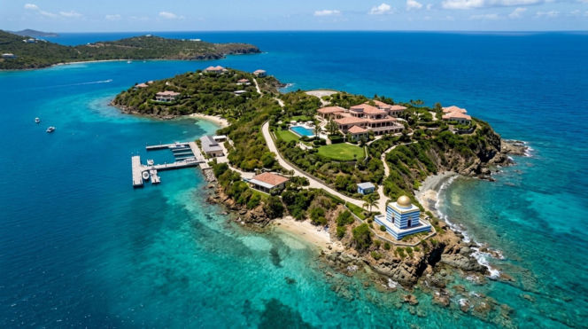 Tajemnicza świątynia na wyspie Epsteina. Co tam się dzialo?