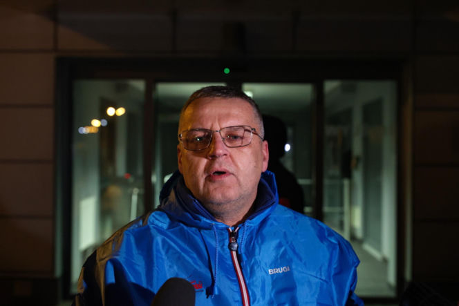 Górnicy opuszczają Kopalnię Węgla Kamiennego Silesia w Czechowicach-Dziedzicach