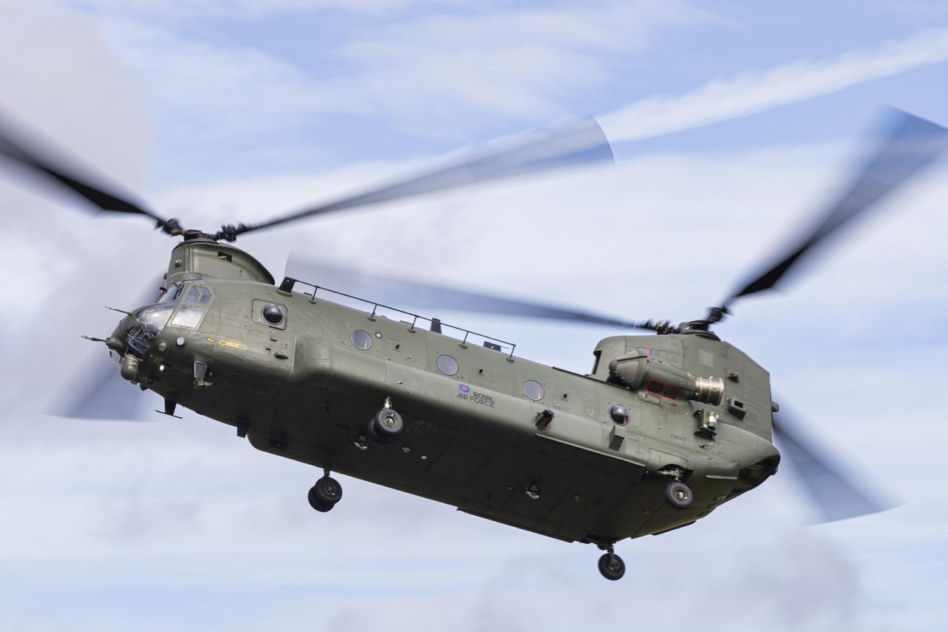 Brytyjski śmigłowiec CH-47 Chinook