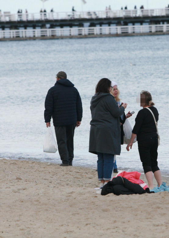 Morsy dorwały Joannę Kurowską na plaży