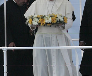 Papież Franciszek na Lampedusie