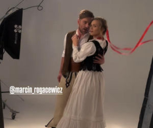 Marcin Rogacewicz i Agnieszka Kaczorowska