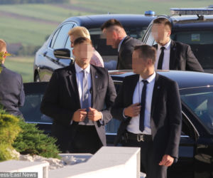 Prezydent Andrzej Duda z żoną na weselu w Świętokrzyskiem