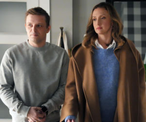 Barwy szczęścia odc. 3410. Asia (Anna Gzyra), Hubert (Marek Molak)