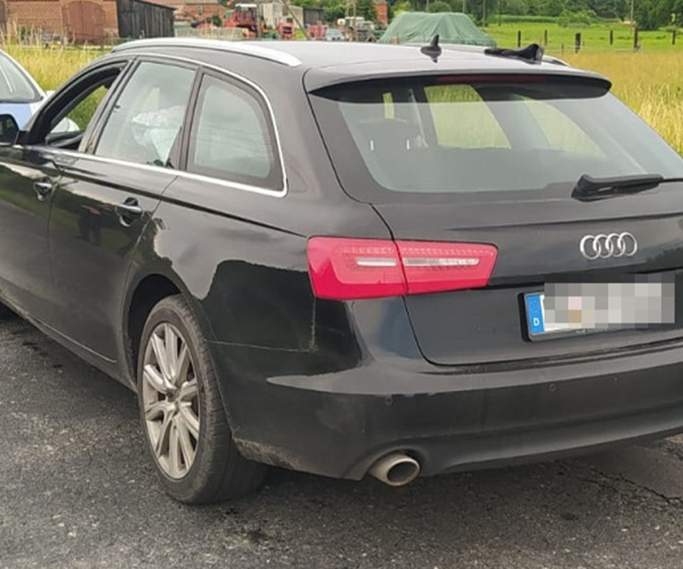 Kradzionym Audi dał dyla przed policją