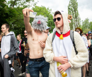 Korowód juwenaliowy przeszedł przez Kraków