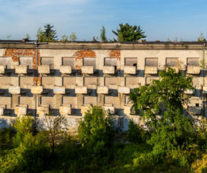 Opuszczone sanatorium wojskowe Wiarus w Ciechocinku