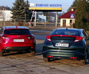 Honda Civic IX kontra nowa Mazda 3