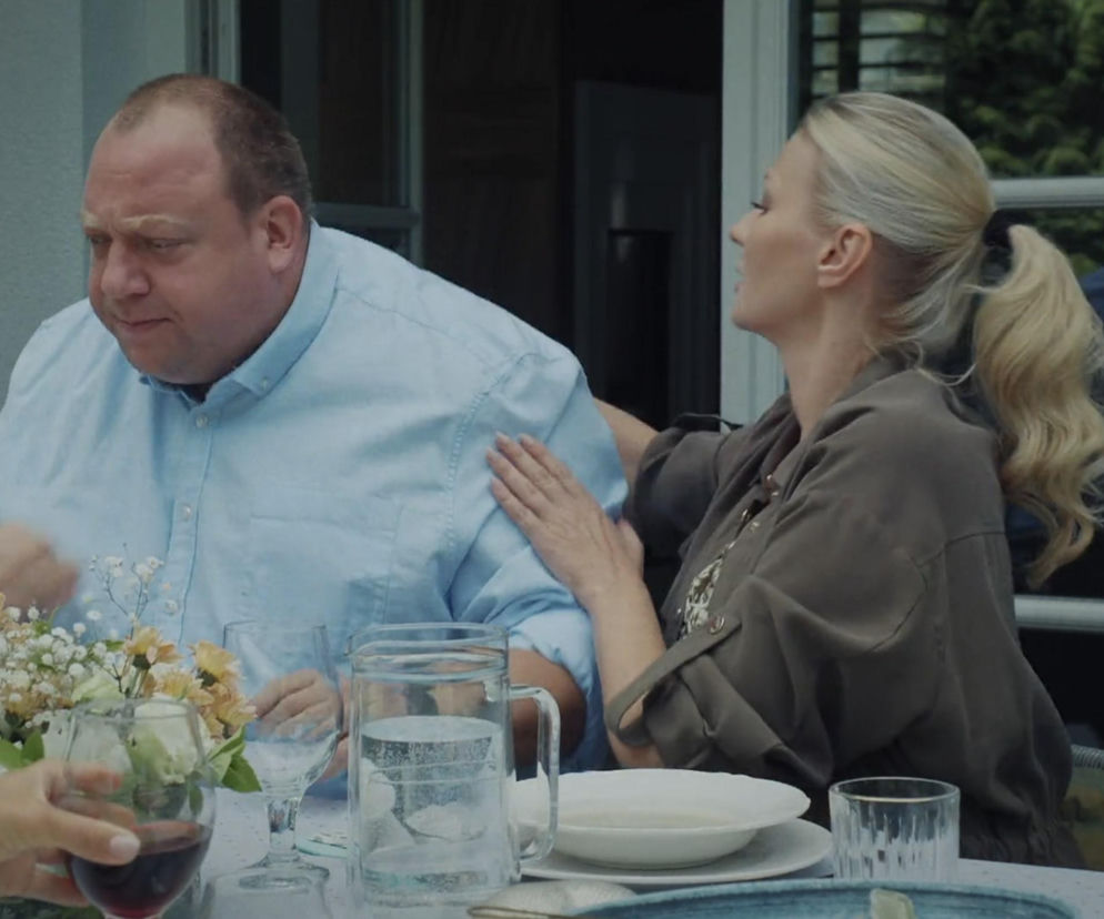 M jak miłość, odcinek 1895: Dramat Tadeusza podczas pożegnalnego obiadu w willi Lisieckich. Jagoda rzuci się ratować męża! - ZDJĘCIA