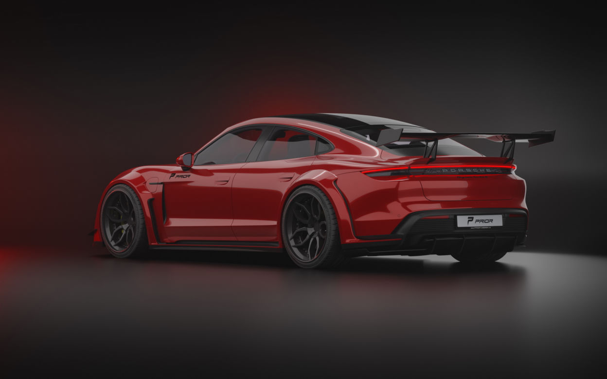 (2020) Porsche Taycan Turbo S po tuningu Prior Design