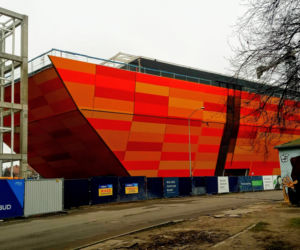 Budowa Morskiego Centrum Nauki w Szczecinie - styczeń 2021