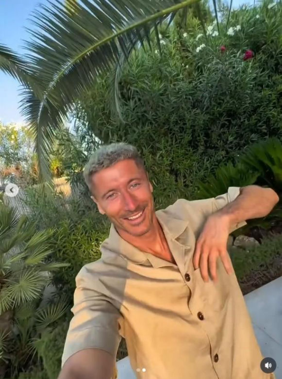 Robert Lewandowski przefarbował się na blond