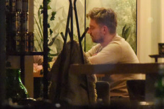 Agnieszka Kaczorowska i Marcin Rogacewicz na kolacji